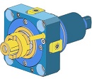 BMT85 BOLT PATTERN 100x100 DIN1809 AXIAL FACE MILLING HEAD OD=( 1- 1/ 4)" L= 85 mm DAEWOO